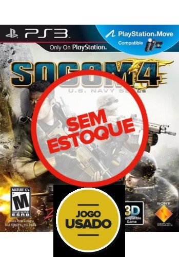 SOCOM 4: U.S. Navy SEALs - PS3(Usado)